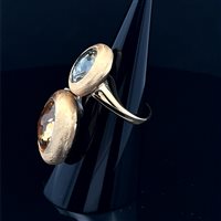 Ring Cianfrone Gioielli Woman in Gold Topazio ANOR-157-198 - ANOR-157-198